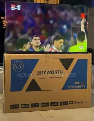 (Model:43G6500H) Skyworth 43 Inch 4K Smart Google Powered TV