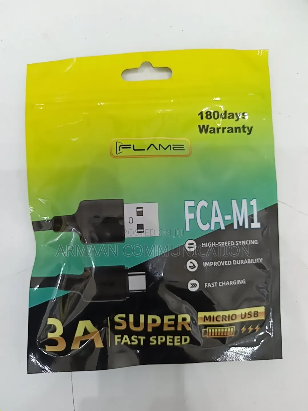 Flame-Micro USB Cable