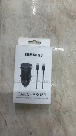 New. Samsung Galaxy 25w Car Charger