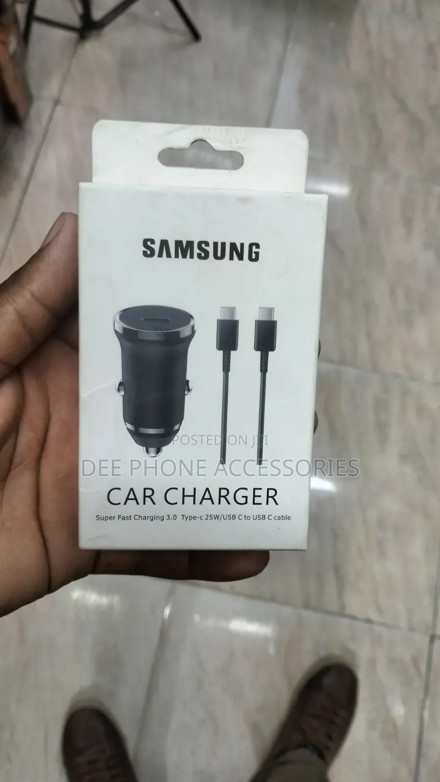 New. Samsung Galaxy 25w Car Charger