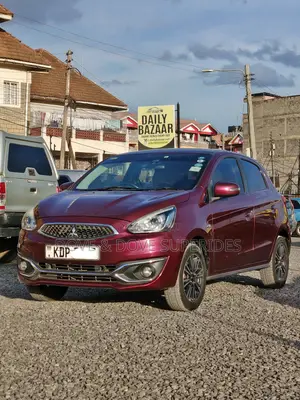 Mitsubishi Mirage 2017 Maroon