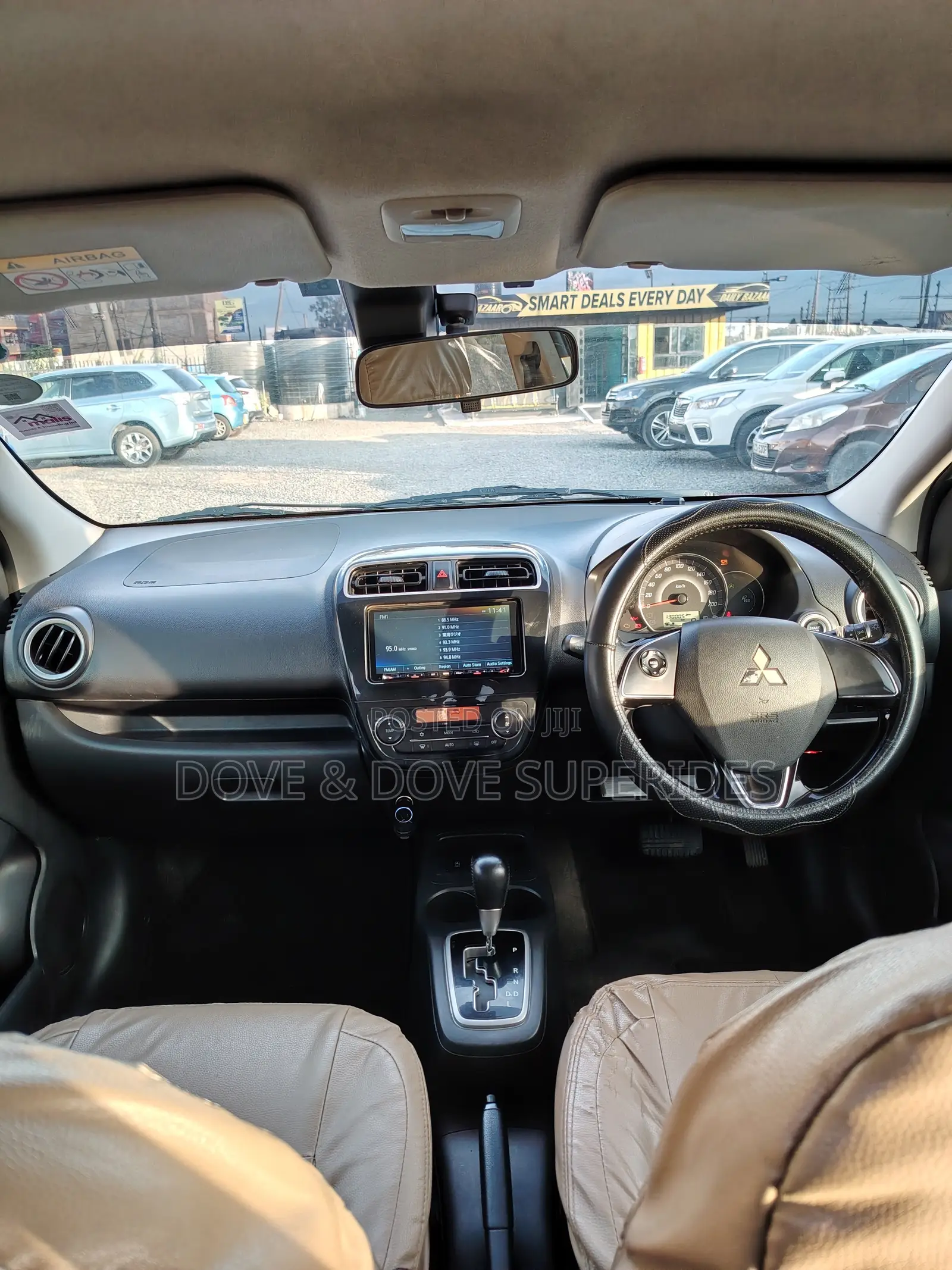 Mitsubishi Mirage 2017 Maroon