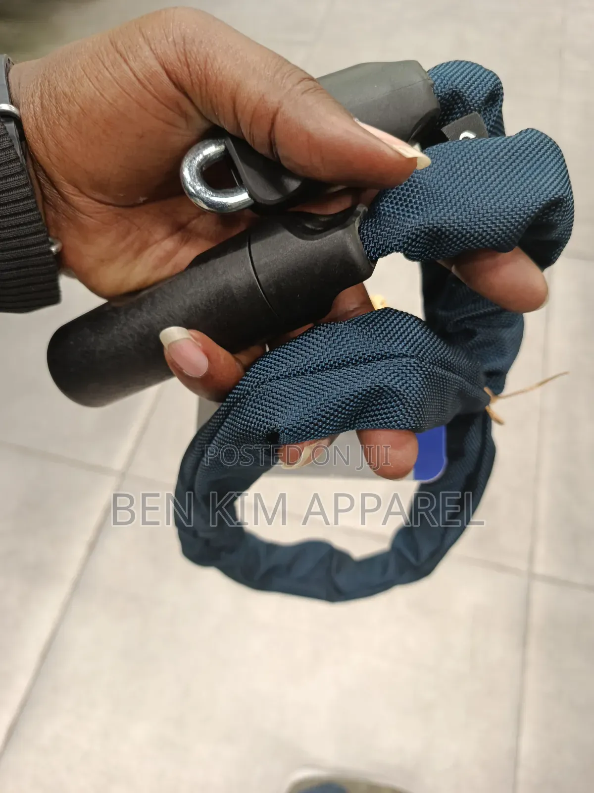 110cms High Protection Bike Lock 3 Keys 1.3 Kgs.