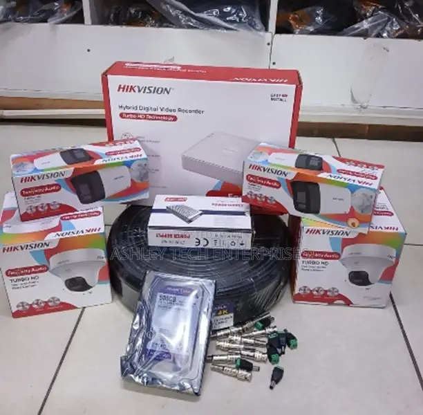 New Hikvision 4 Channel HD Camera With Two-Way Voice