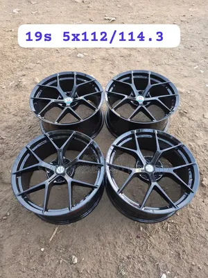 19 Inch Rims, 5×11/114.3 Staggered