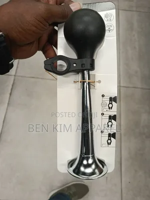 85 Decibels Easy Mount Bike Horn 19 to 22mm Handle Bars