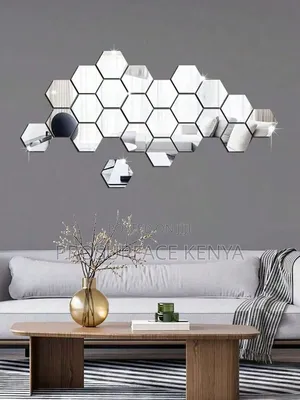 Hexagonal Mirrors Stylish Wall Accent for Modern Spaces