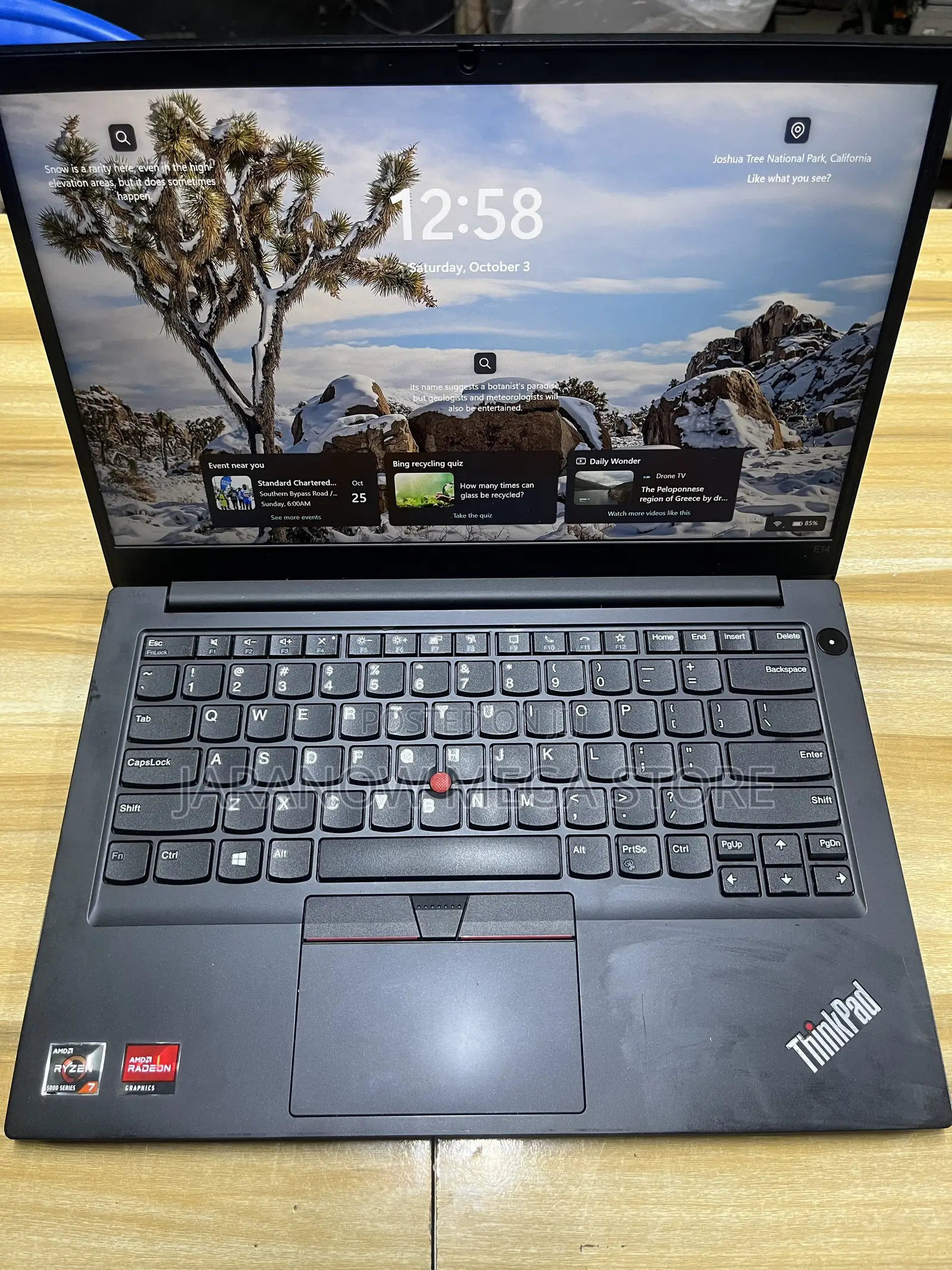 Laptop Lenovo ThinkPad E14 Gen 3 8GB AMD Ryzen 7 SSD 256GB