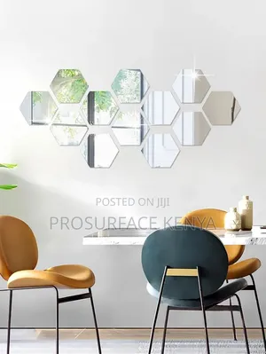 Hexagonal Mirrors Premium Interior Decoration