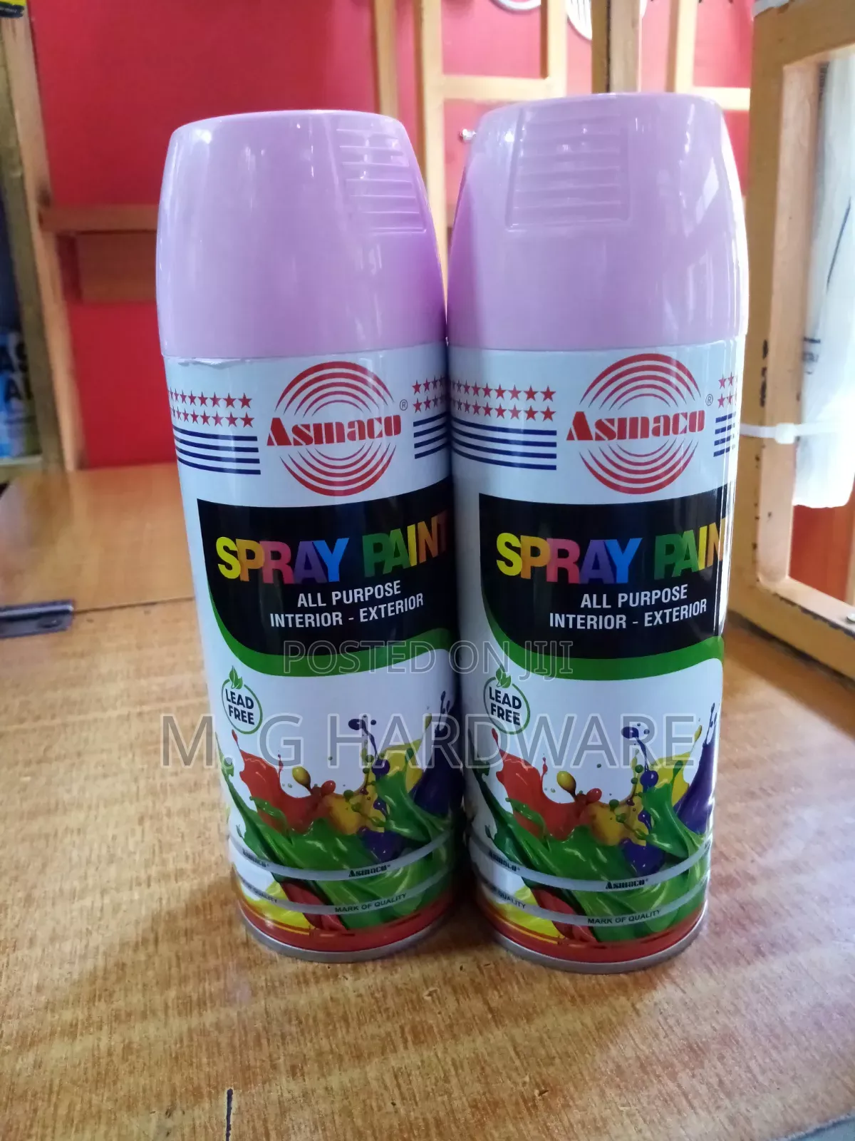 Asmco Spraypaint Pink