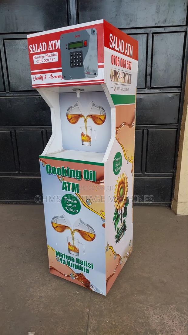 Cooking Oil Atm/Dispenser/Vendor