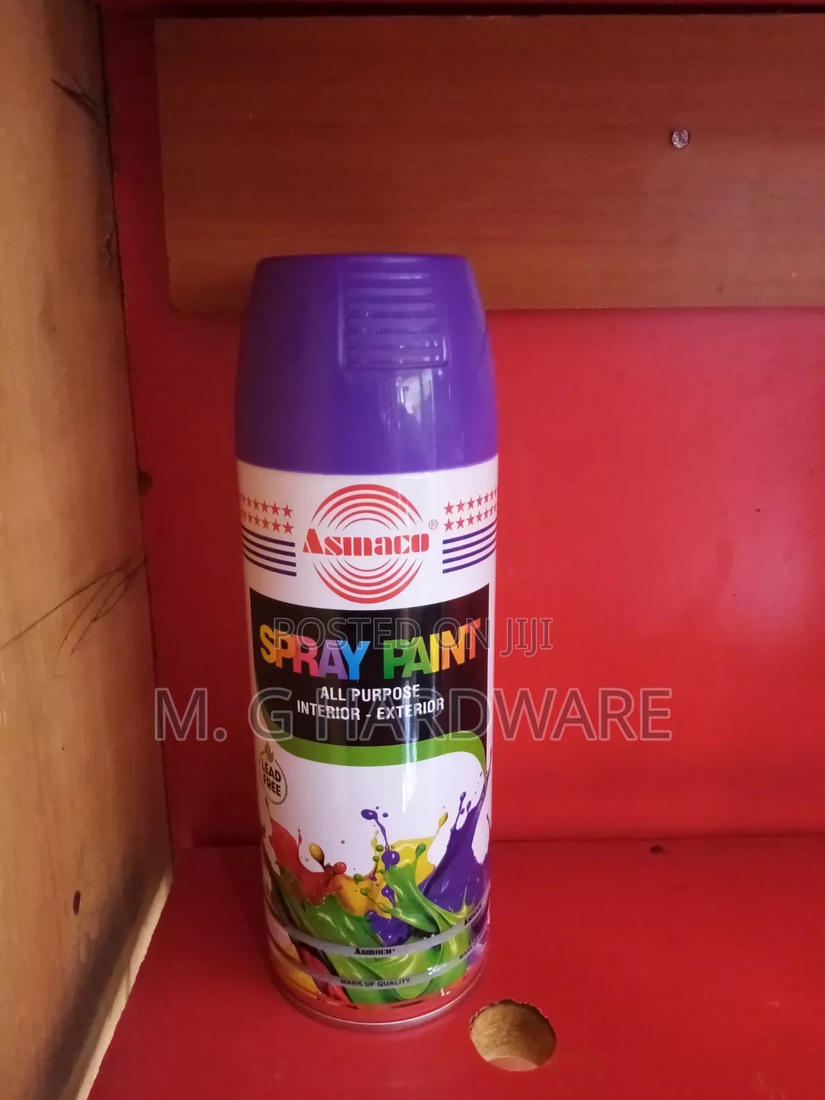 Asmco Spraypaint Purple