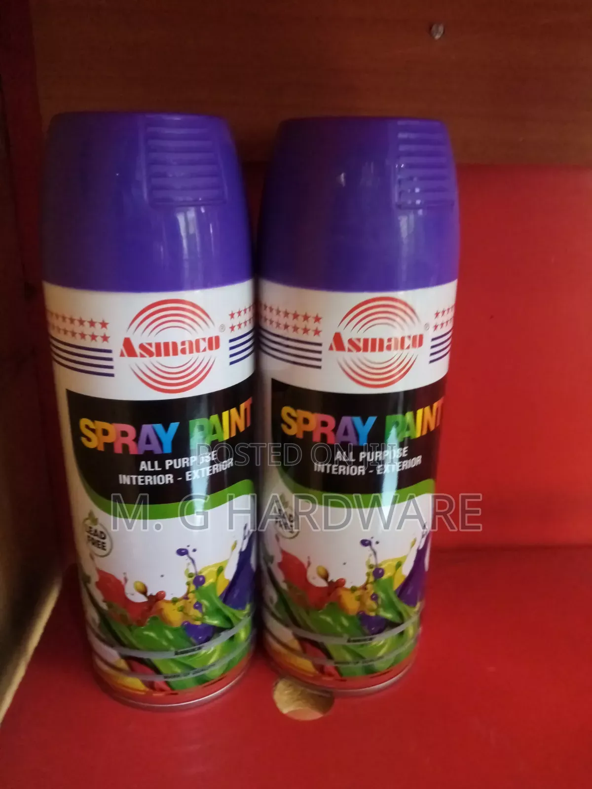 Asmco Spraypaint Purple