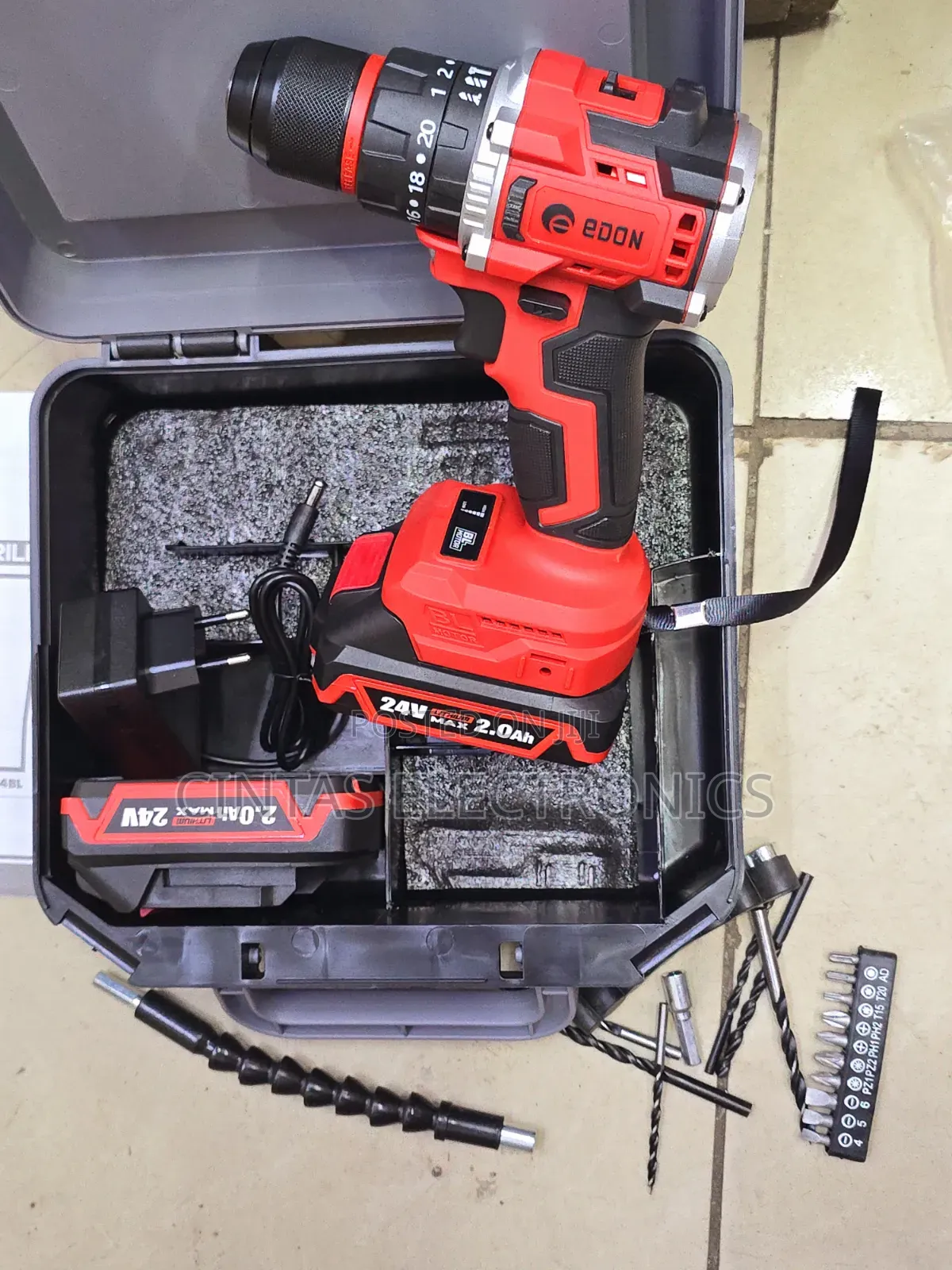 Edon Brushless Cordless Drill 24v