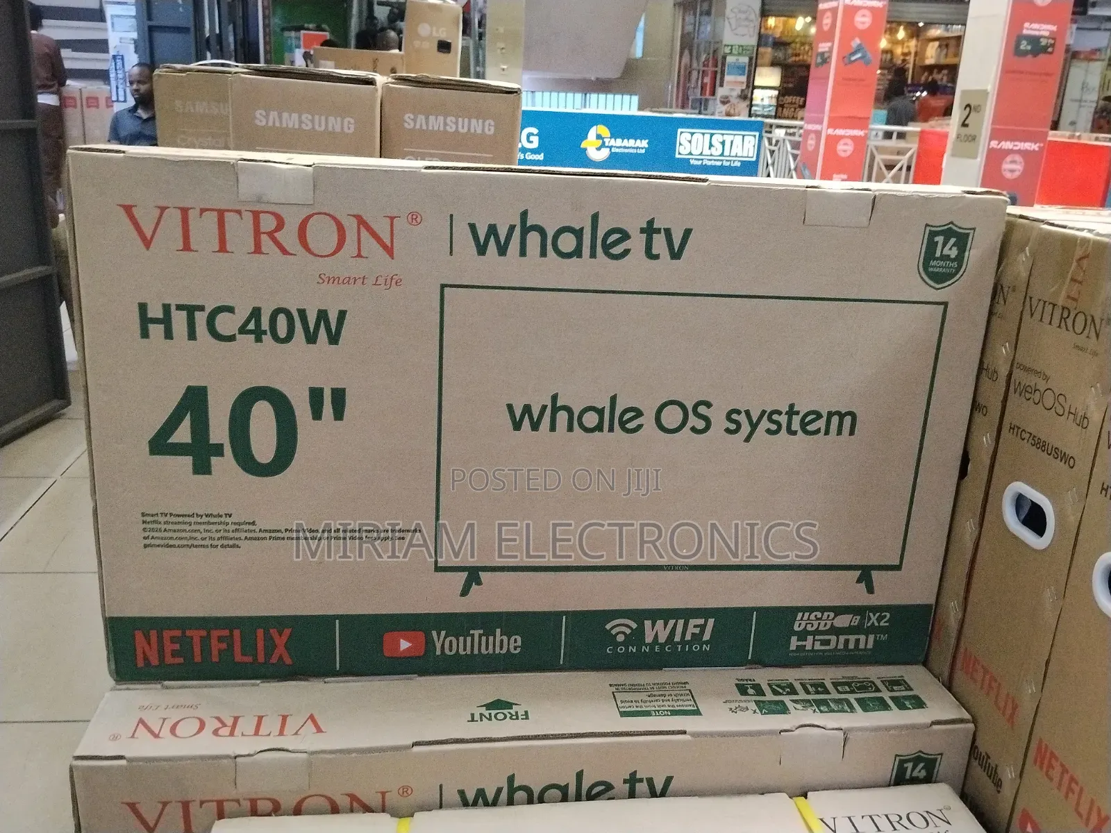 Vitron 40" Smart Whale TV