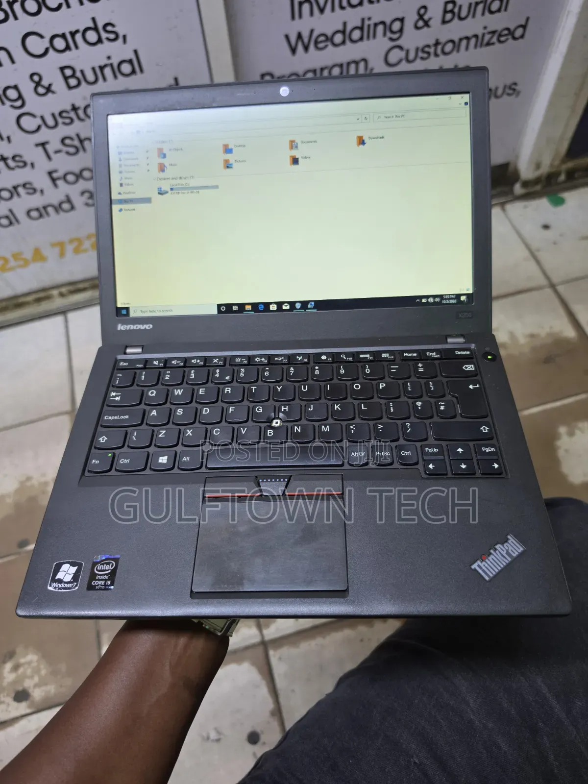 Laptop Lenovo ThinkPad X250 8GB Intel Core i5 HDD 500GB
