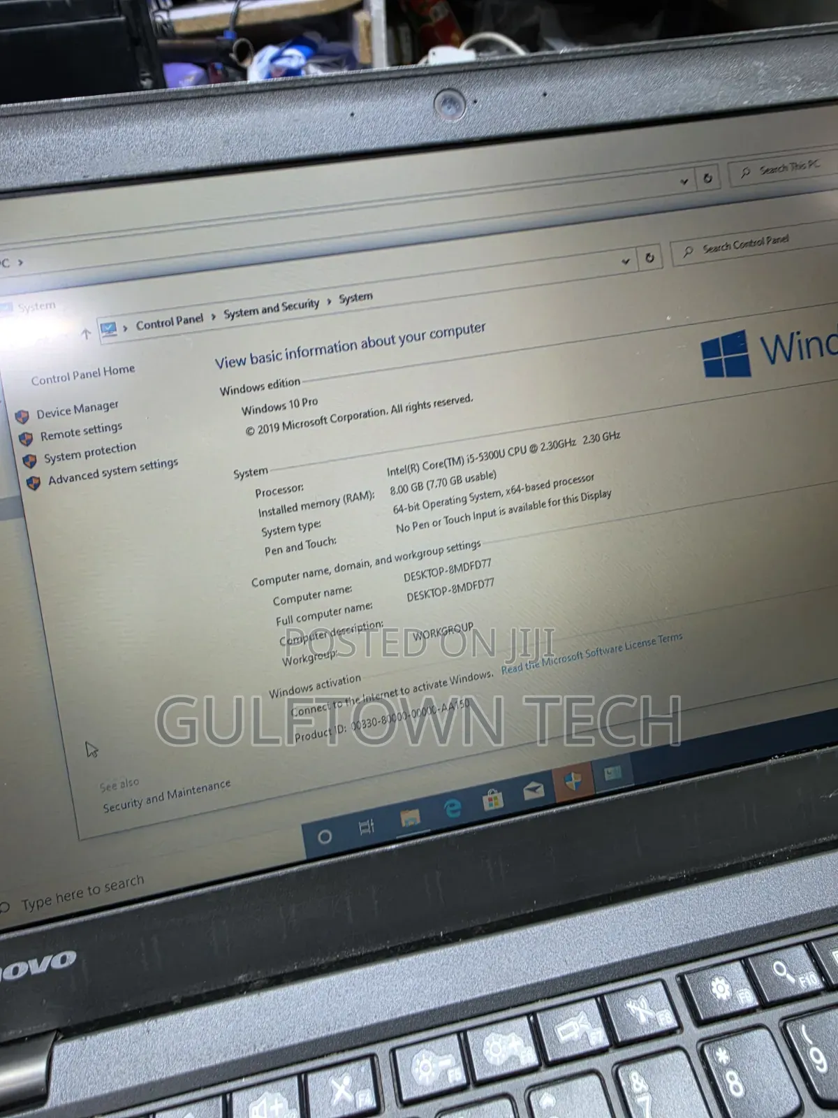 Laptop Lenovo ThinkPad X250 8GB Intel Core i5 HDD 500GB