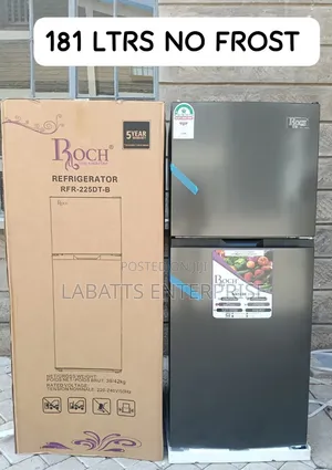 Roch 181 Litres Double Door No-Frost Fridge – Efficient & Convenient