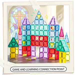 96 Pieces Building Magnetic Tiles