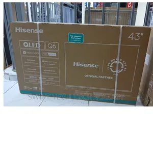 Hisense 43-Inch QLED Smart 4K UHD Frameless Q6