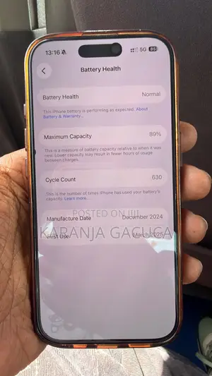 Apple iPhone 16 Pro 128 GB Black