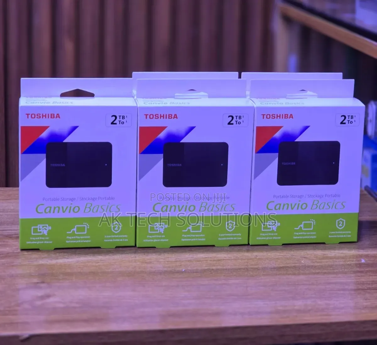 2TB BrandNew Transcend External HDD at Ksh15500