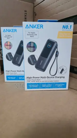 Anker Power Bank 25000mAh 165W Output High Power Multi-Device Charging