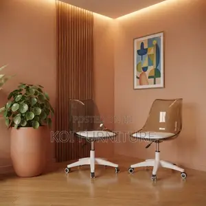 Home Chairs; Adjustable Clerical Ergonomic Padded Dining Seat