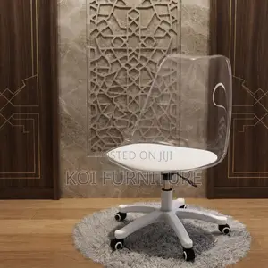 Home Chairs; Adjustable Clerical Ergonomic Padded Dining Seat