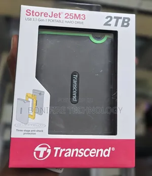 2TB BrandNew Transcend External Hard Drive