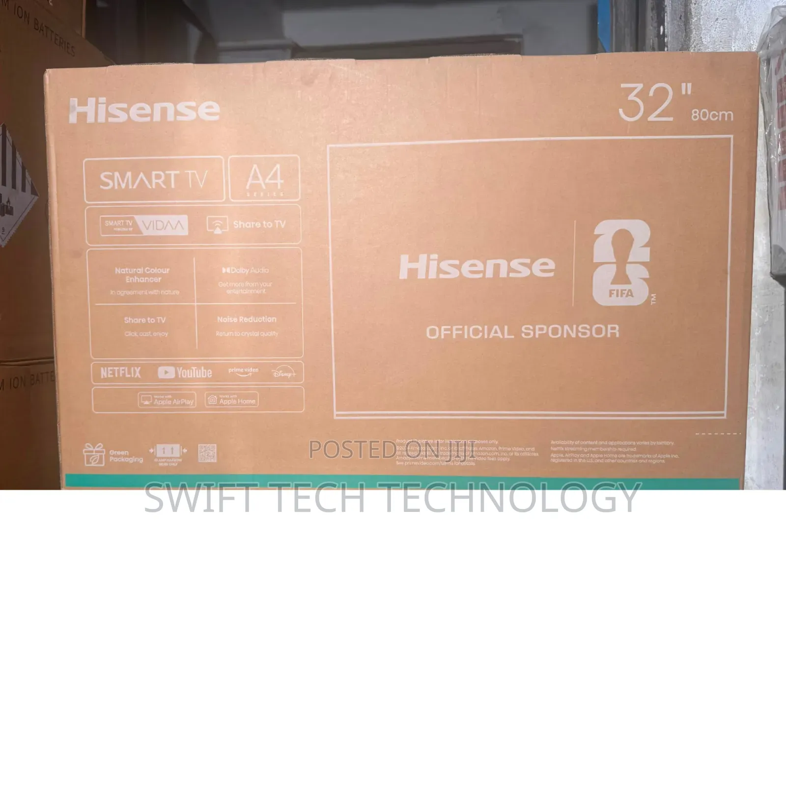 Hisense 32 Inches Smart Tv32 A4
