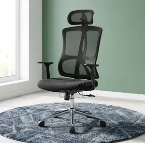 Office Chair : Ergonomic High-Back Office Work Seat