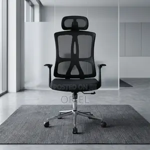 Office Chair : Ergonomic High-Back Office Work Seat