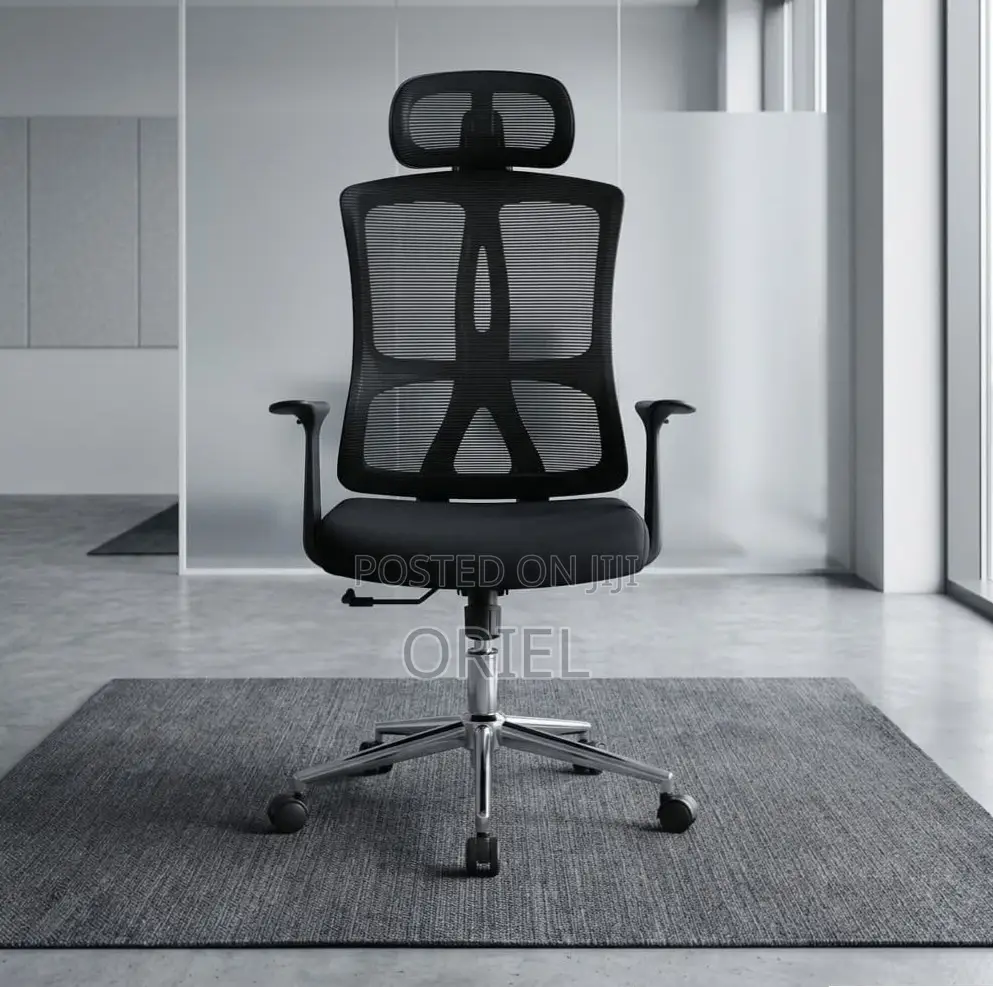 Office Chair : Ergonomic High-Back Office Work Seat