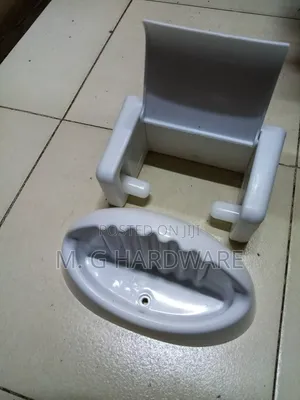Combination Tissue Holder and Soap Dish