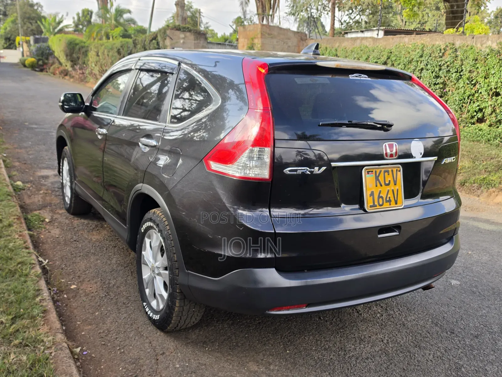 Honda CR-V LX 4dr SUV AWD (2.4L 4cyl 5A) 2012 Matt Black