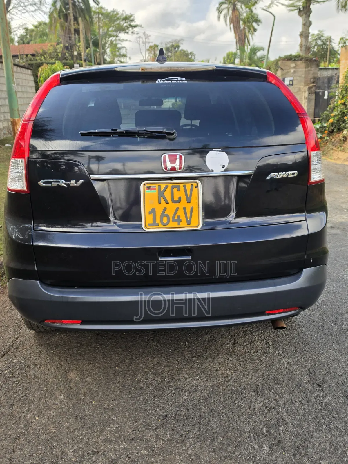 Honda CR-V LX 4dr SUV AWD (2.4L 4cyl 5A) 2012 Matt Black
