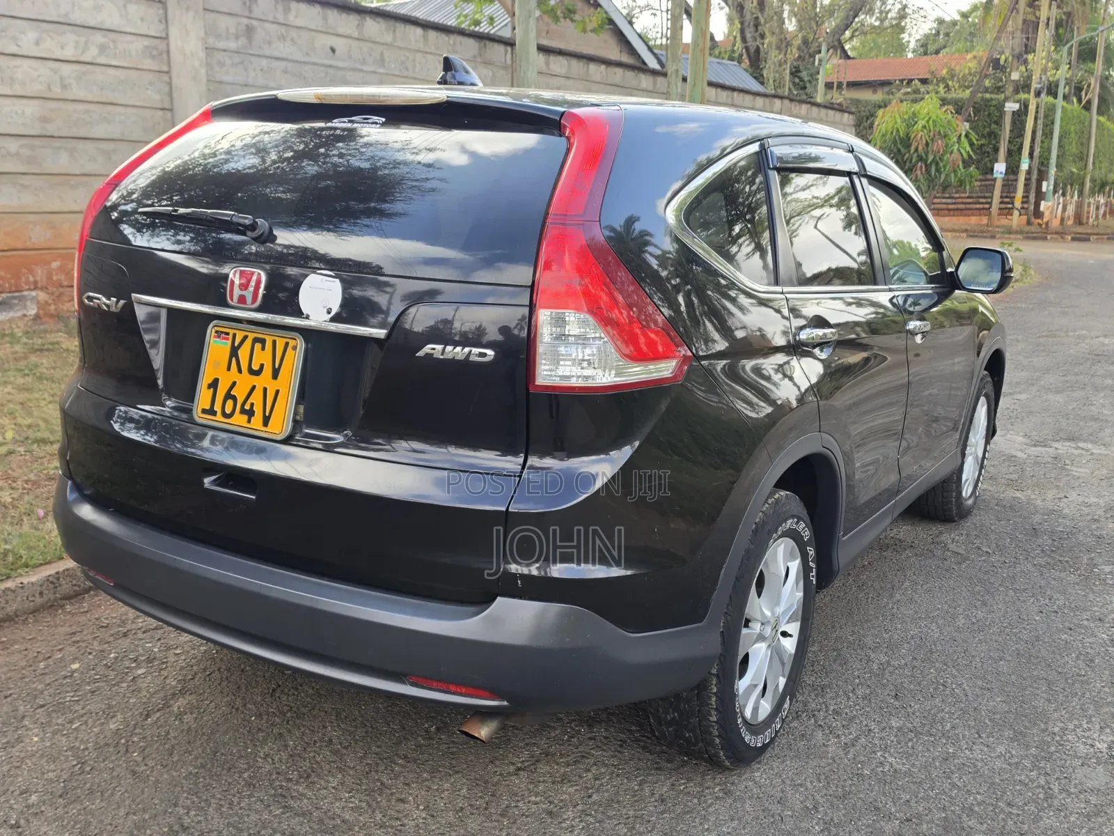 Honda CR-V LX 4dr SUV AWD (2.4L 4cyl 5A) 2012 Matt Black
