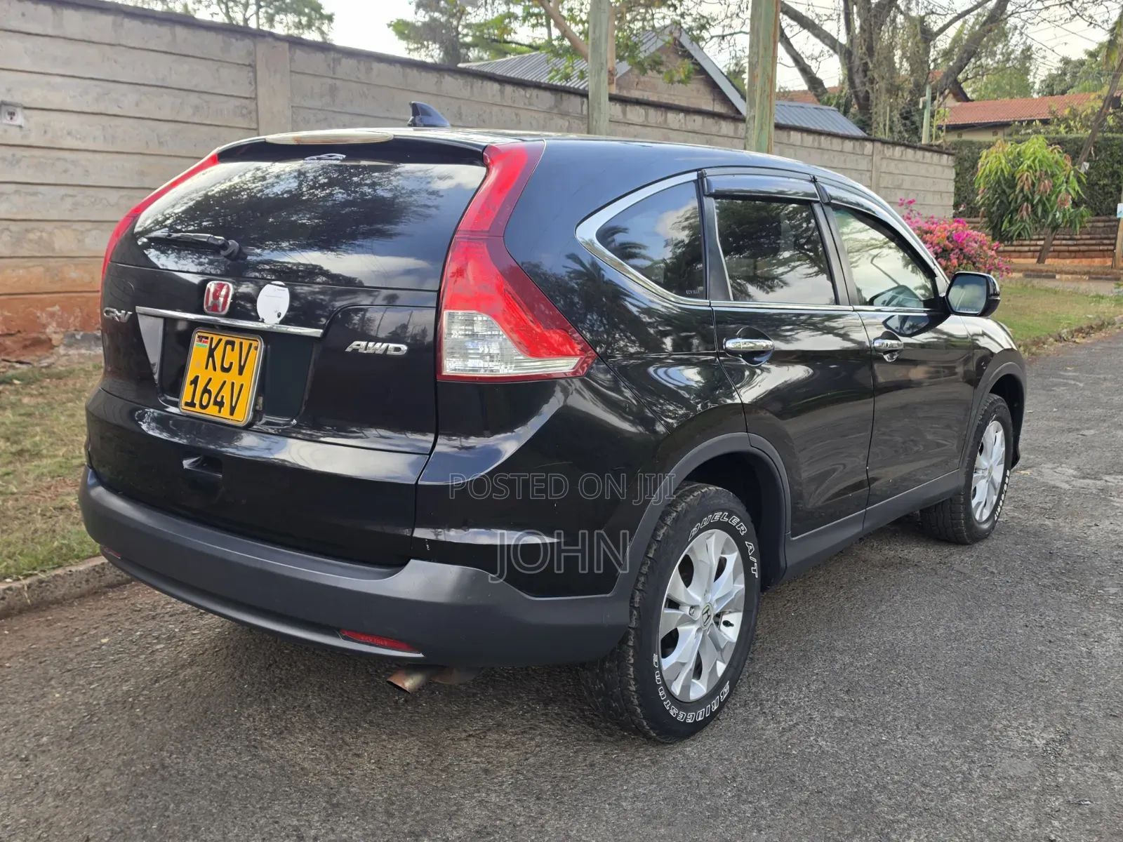 Honda CR-V LX 4dr SUV AWD (2.4L 4cyl 5A) 2012 Matt Black