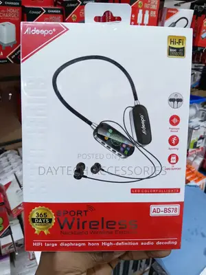 The Aldeepo AD-BS78 Sport Wireless Neckband Earphones
