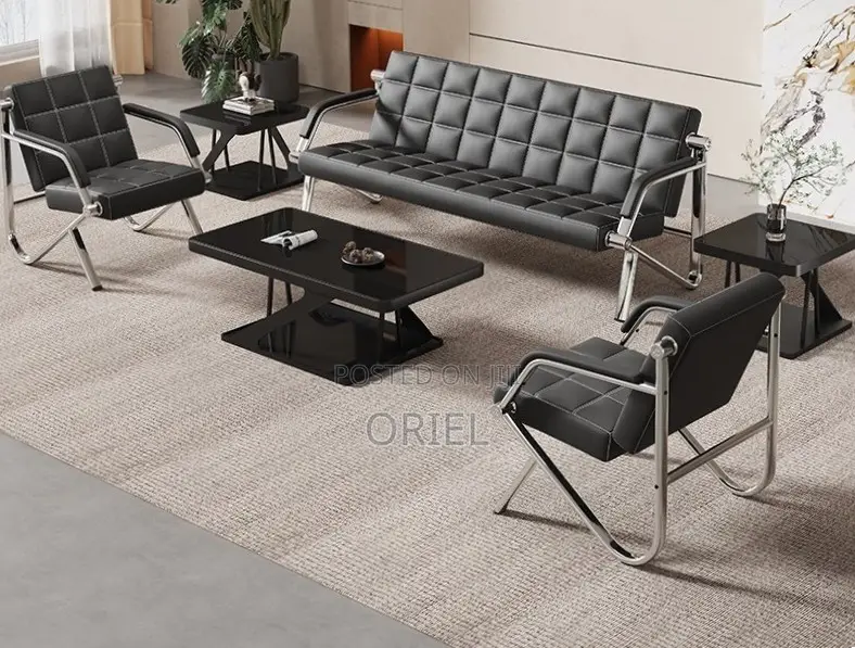 Office Sofa :Executive 5-Seater Office Reception Couch
