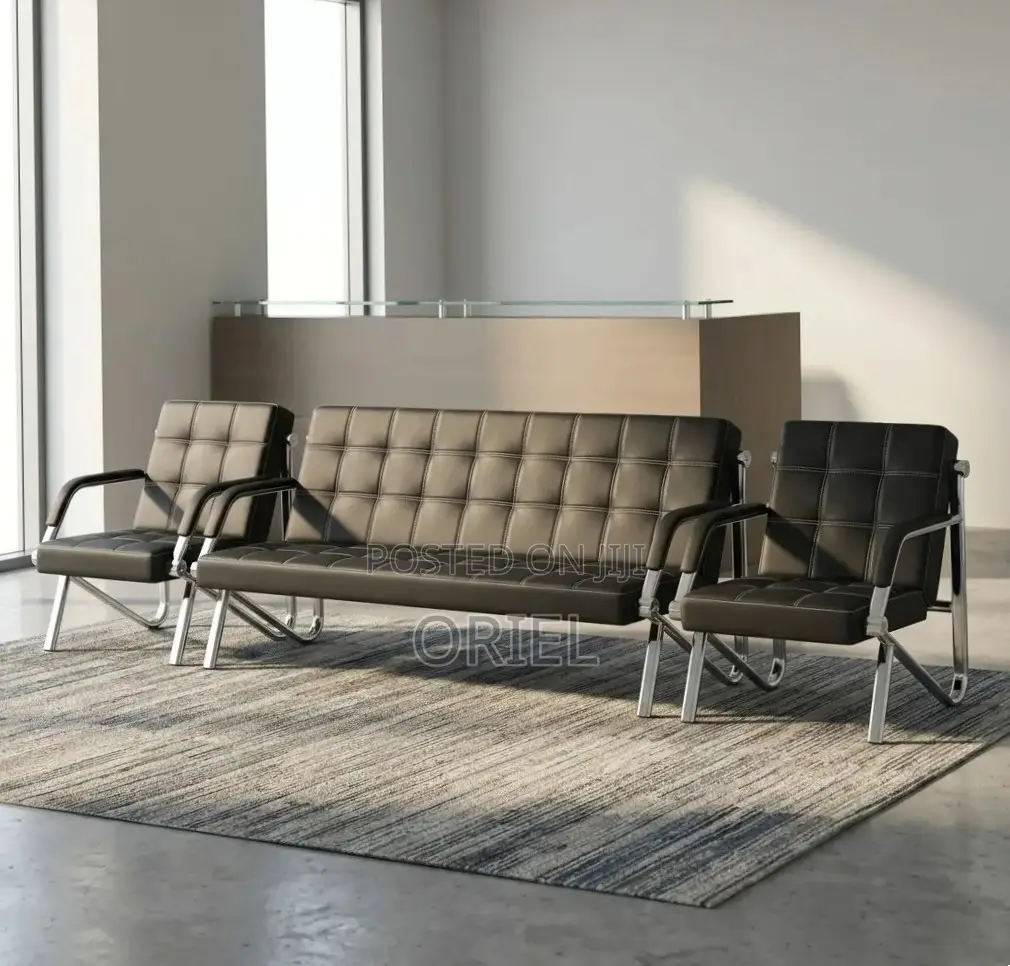 Office Sofa :Executive 5-Seater Office Reception Couch