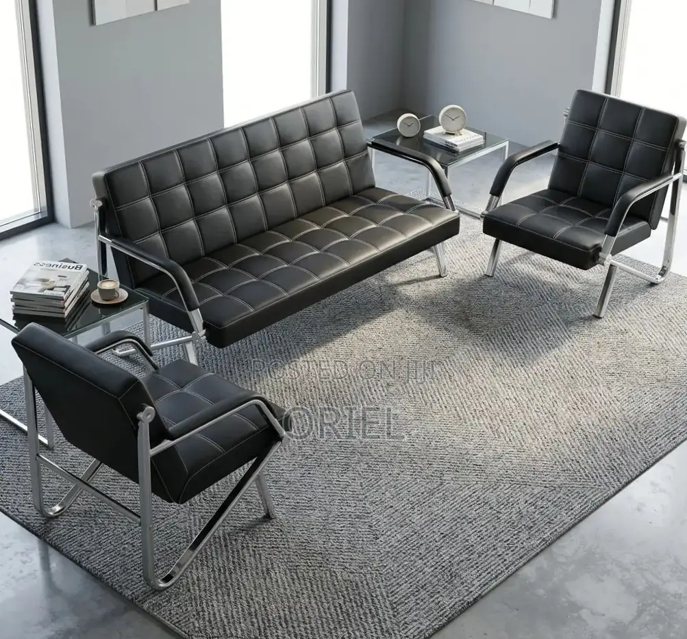 Office Sofa :Executive 5-Seater Office Reception Couch