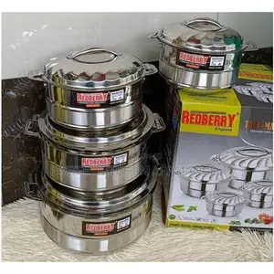 Redberry 4 Piece Tallmax Insulated Serving Dishes, Hotpots.