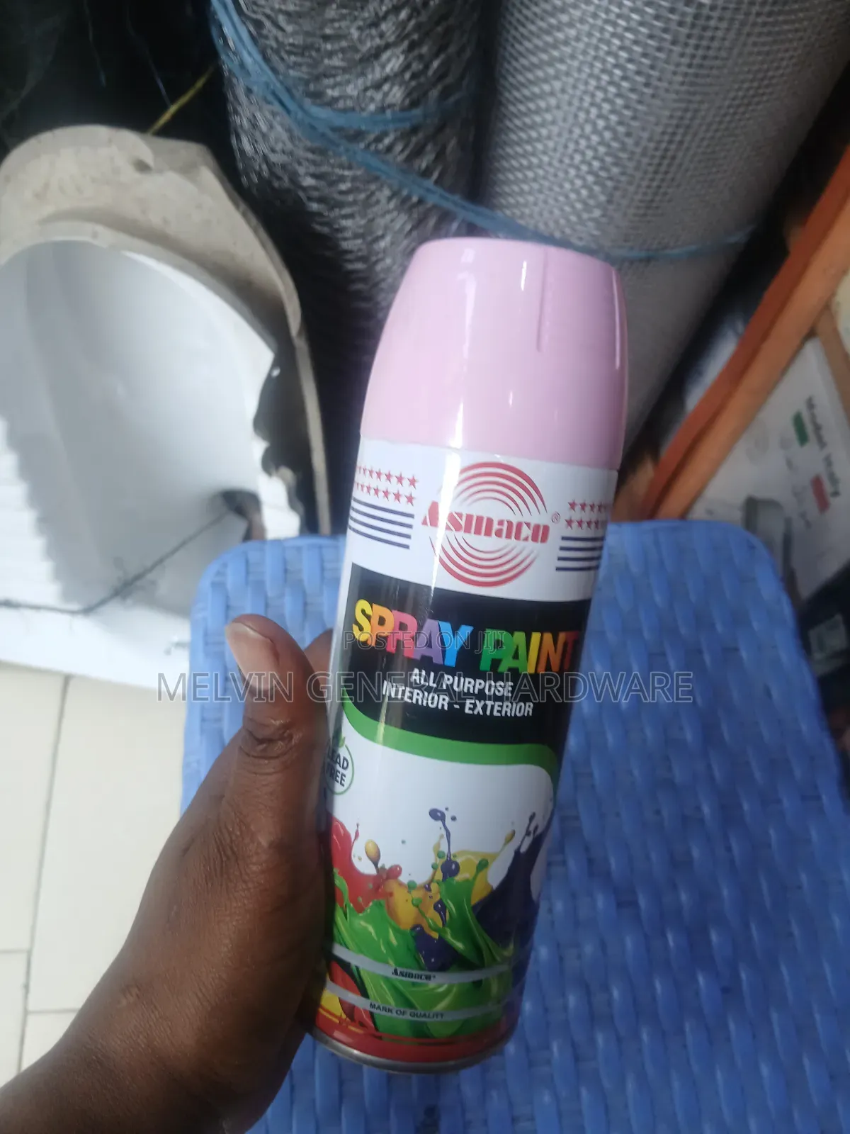 Pink Spraypaint Asmco