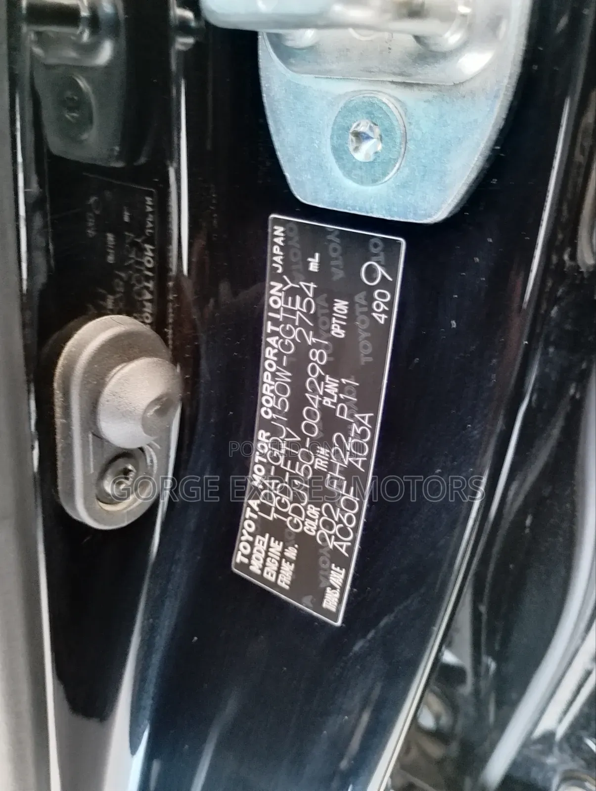 Toyota Land Cruiser Prado 2.8 2019 Black