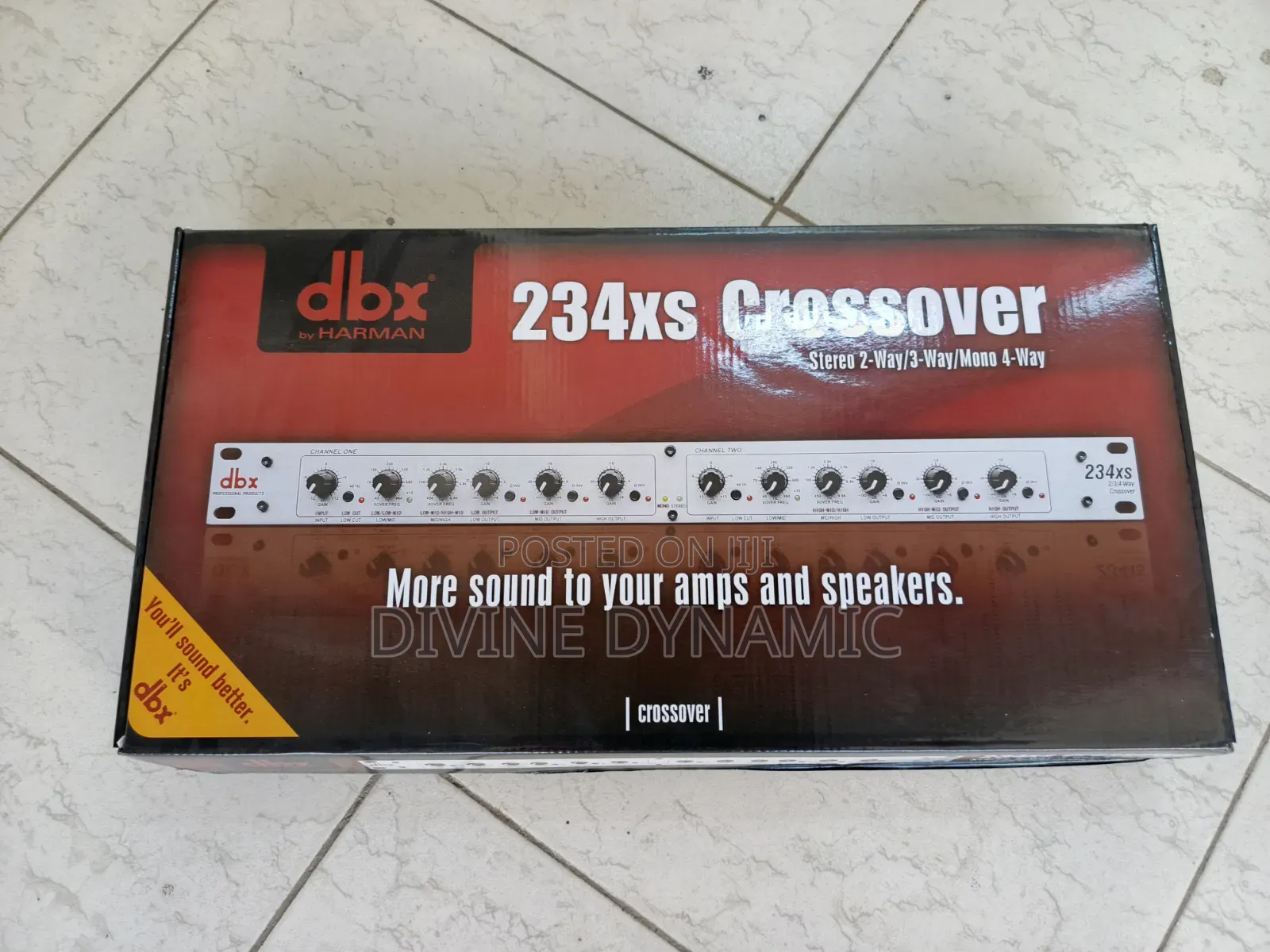 DBX 234 Crossover Xs External