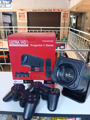HY320 Portable Projector for Expansive Gaming and Movie Nights