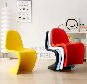 Home Office Chair : Red Plastic Dining Chair
