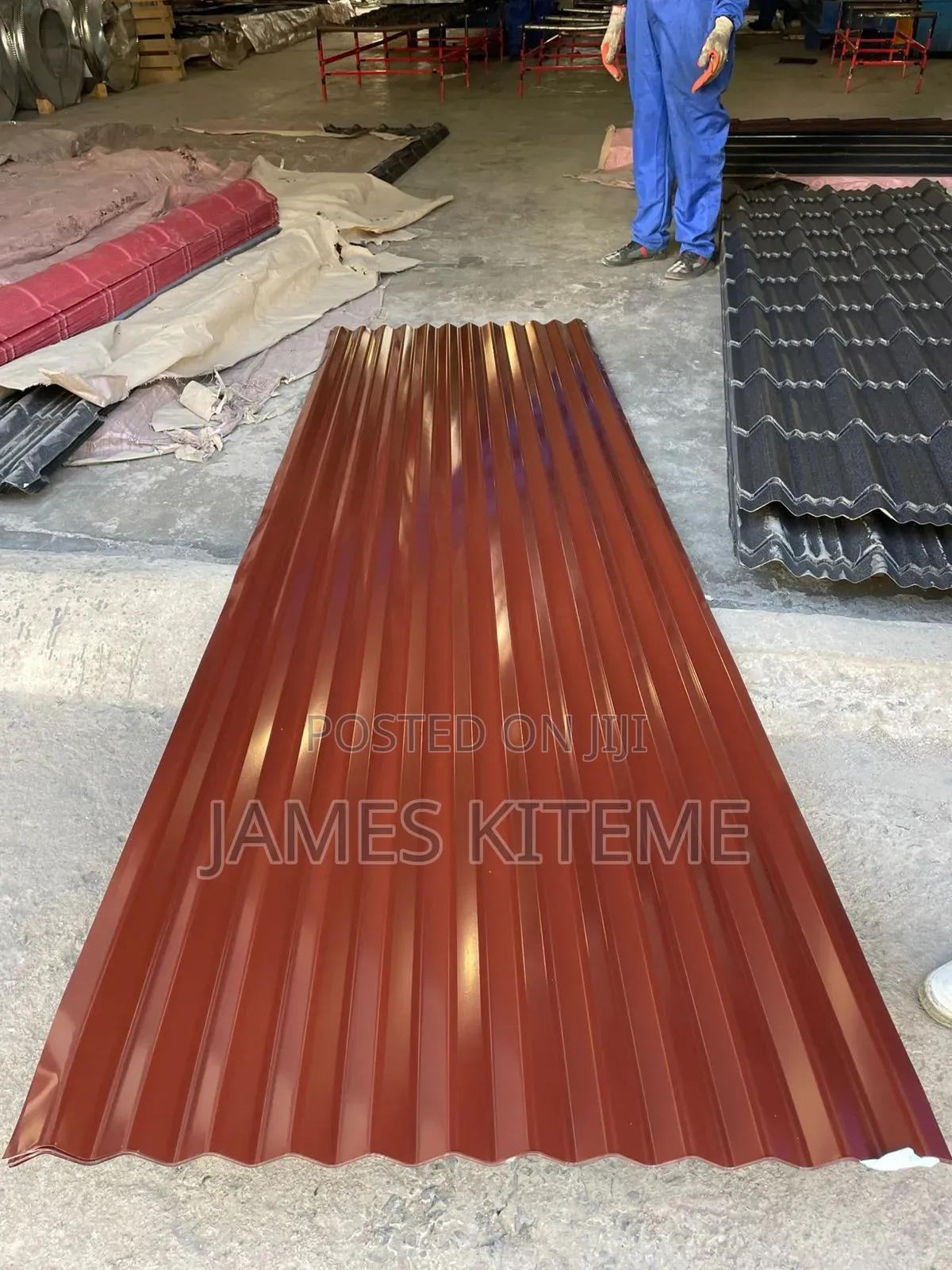 Corrugated Mabati/Glossy Finish